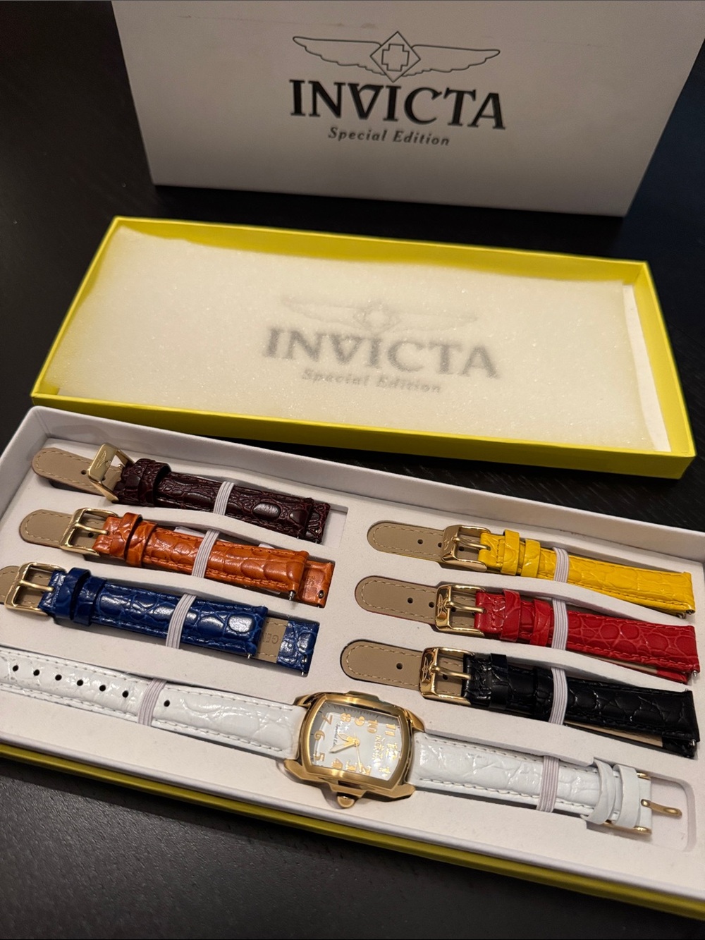 Invicta Special Edition Interchangeable Leather Watch Collection